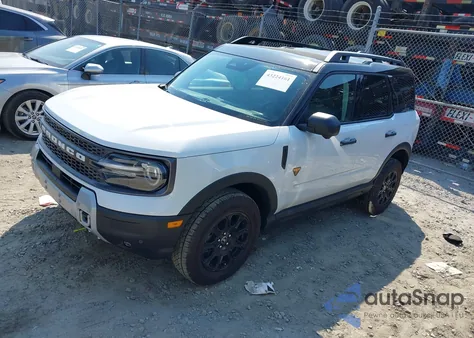 2025 Ford Bronco Sport Badlands из США, поврежденный, VIN 3FMCR9DA0SRE10855